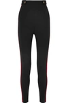 ALEXANDER MCQUEEN WOOL AND CASHMERE-BLEND SKINNY PANTS