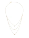 GINETTE NY Diamond & 18K Rose Gold Multi-Strand Necklace