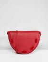 LIQUORISH CRESCENT CROSSBODY BAG - RED,GA2219