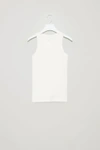 COS RIBBED JERSEY VEST TOP,0653025003