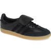 Adidas Originals Adidas White Samba Recon Leather Sneakers In Black/ White/ Gum