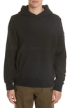OVADIA & SONS STAR PATCH HOODIE,J8204A
