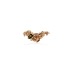 Lee Renee Rose Smaller Chevron Ring Diamond & Tourmaline – Rose Gold
