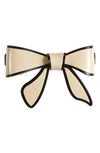 ALEXANDRE DE PARIS TENDERLY BOW BARRETTE,AQCH-12690-03 X