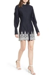 ELLIATT BRIDGES EMBROIDERED SHIRTDRESS,E8061816