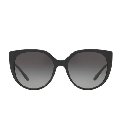 Dolce & Gabbana Gradient Butterfly Sunglasses, Black In Light Grey Gradient Black