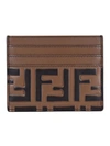 FENDI FF LOGO CARD HOLDER,10638381