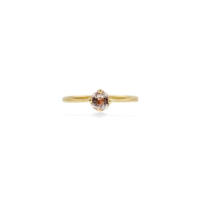 Lee Renee Morganite Petal Ring - Gold