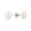 Auree Jewellery Molina White Pearl Stud Earrings