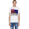 DSQUARED2 DSQUARED2 WHITE DYED COOL FIT T-SHIRT