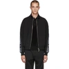 DSQUARED2 DSQUARED2 BLACK CADY ZIP-UP JACKET