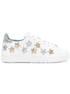 CHIARA FERRAGNI STAR LACE-UP SNEAKERS