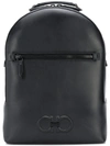 FERRAGAMO double Gancio leather backpack