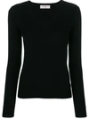 PRINGLE OF SCOTLAND V-NECK FITTED SWEATER