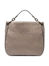 BOTTEGA VENETA NUDE LOOP LARGE LEATHER TOTE BAG