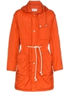 MAISON MARGIELA MAISON MARGIELA ORANGE NYLON PARKA