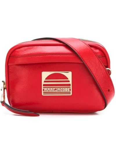 Marc Jacobs Logo Sports Waist Bag In Red