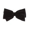 MIU MIU VELVET BOW BARRETTE,P00338809