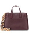 BURBERRY Banner Medium leather tote,P00334104