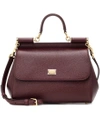 Dolce & Gabbana Sicily Medium Dauphine-leather Bag In Female