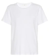 The Row Essentials Wesler Cotton-jersey T-shirt In White
