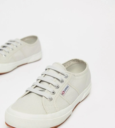Superga Cotu Classic 2750 Gray Canvas Sneakers - Gray