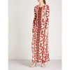 TEMPERLEY LONDON NELLIE PRINTED STRETCH-CREPE DRESS