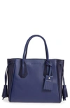LONGCHAMP 'SMALL PENELOPE FANTASIE' LEATHER TOTE - BLUE,L1294861127