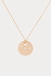 GINETTE NY MINI MILKY WAY NECKLACE,MWD001-00/OR ROSE