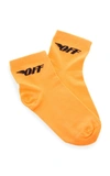 OFF-WHITE FLUO OFF WINGS SHORT SOCKS,OWRA014R19971071