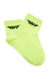 OFF-WHITE FLUO OFF WINGS SHORT SOCKS,OWRA014R19971071