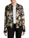 FREE PEOPLE Floral Jacquard Bomber,0400097777466