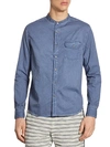 MADISON SUPPLY Striped Button-Down Shirt,0400097267919