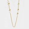 TORY BURCH TORY BURCH | CAPPED CRYSTAL PEARL CHAIN ROSARY