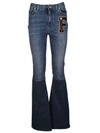 DOLCE & GABBANA FOREVER F PATCH JEANS,10640992
