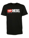 DIESEL LOGO APPLIQUÉ T-SHIRT,10640829