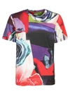PAUL SMITH ROSE COLLAGE PRINT T-SHIRT,10641344