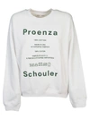 PROENZA SCHOULER PRINTED SWEATSHIRT,10640571