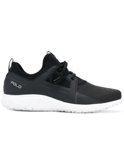 Polo Ralph Lauren Runner Sneakers In Black