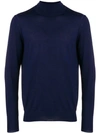 Paolo Pecora Turtleneck Sweater - Blue In Blue