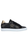 ZADIG & VOLTAIRE ZADIG & VOLTAIRE WOMAN SNEAKERS BLACK SIZE 8 SOFT LEATHER,11528786VG 7