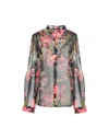 GUESS Floral shirts & blouses,38760986UD 6