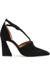 GANNI SUEDE PUMPS