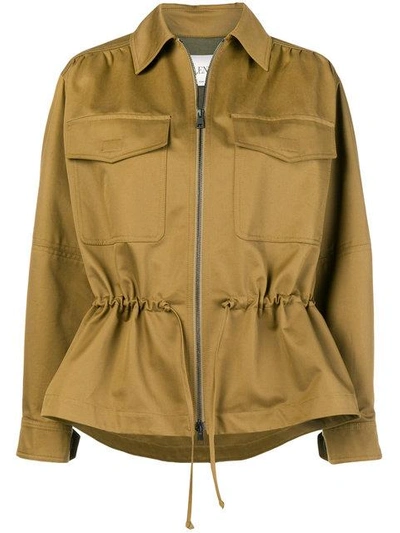 Valentino Garavani Sequined Jacket In Green
