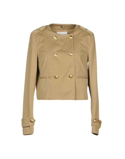 Dondup Suit Jackets In Beige