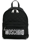MOSCHINO QUILTED BACKPACK,B7608820111279506