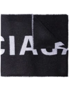 BALENCIAGA JACQUARD-LOGO SCARF