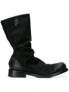 THE LAST CONSPIRACY REAR ZIPPED ANKLE BOOTS