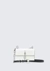 ALEXANDER WANG HOOK SMALL CROSSBODY IN WHITE,2028X05