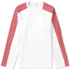 DIMA LEU DIMA LEU Long Sleeve Jersey Raglan Stripe Tee,TS137A64